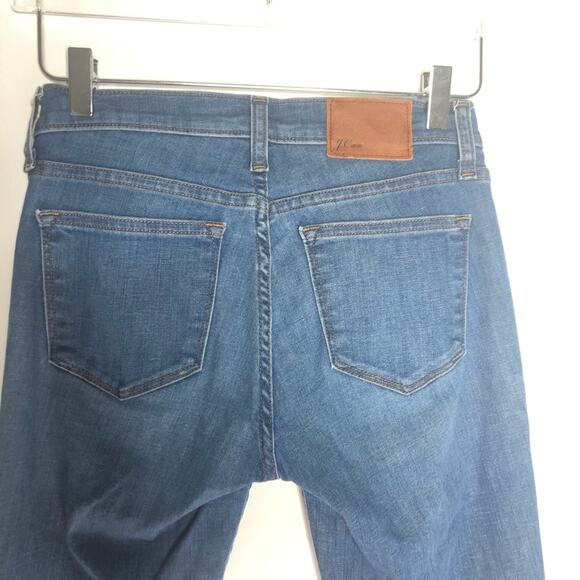 J. Crew Toothpick Skinny Distressed Raw Hem Jeans - Picture 9 of 10